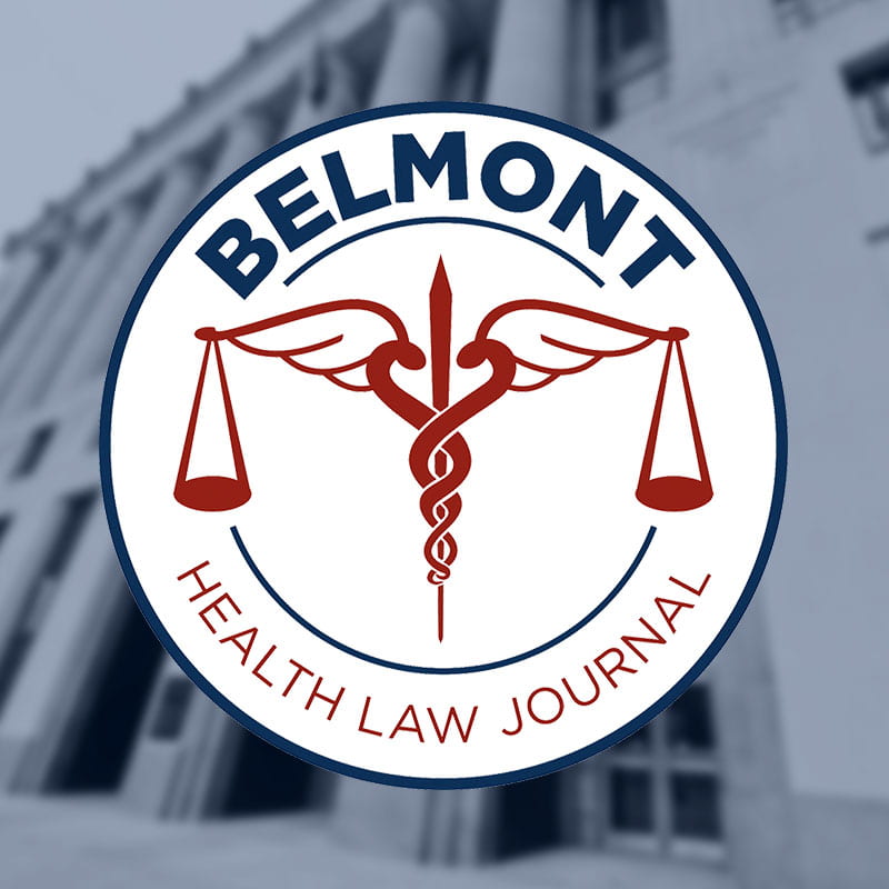 Belmont Health law Journal image/seal